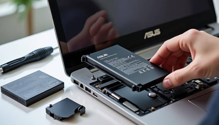 Remplacer batterie ordinateur portable Asus : trouver la bonne pièce