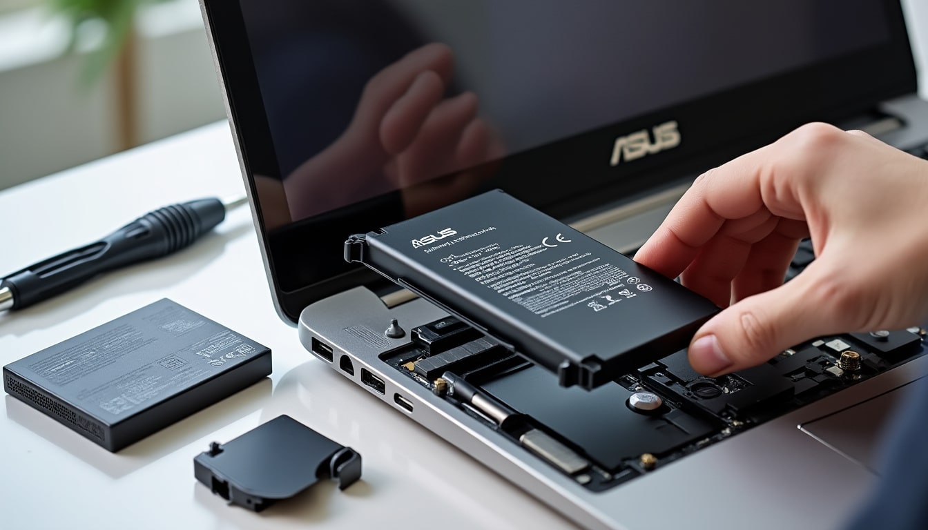 découvrez comment remplacer la batterie de votre ordinateur portable asus en trouvant la pièce compatible et de qualité pour une performance optimale.